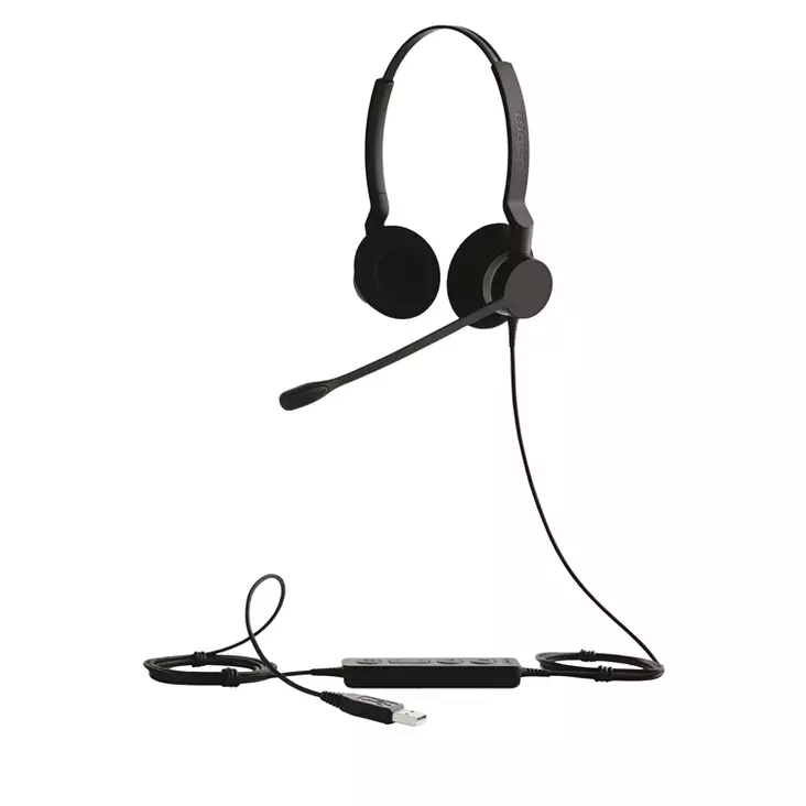Kuuloke Jabra BIZ 2300 USB MS Duo - Kuulokkeet - 393402 - 2