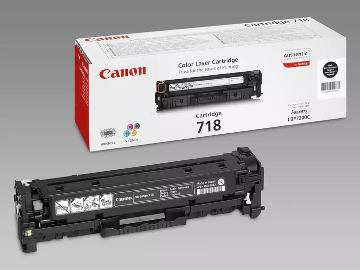 Laserkasetti Canon 718 musta (HP CC530A) - Canon laserkasetit - 2662B002 - 1