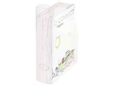 Lehtikotelo Q-Connect A4 kirkas - Lomakelaatikot, kortistolaatikot - 209712 - 1