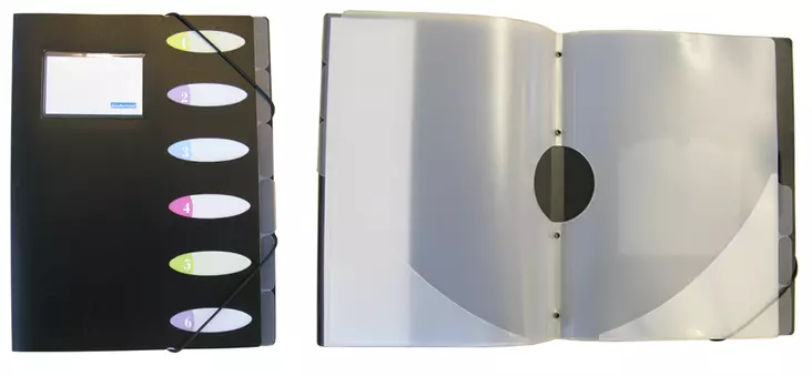 Lokerikkokansio 6-osainen - Esijärjestäjät - 9662 - 1