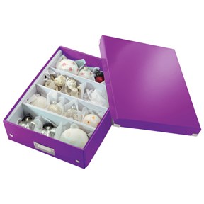 Lokerikkolaatikko Click&Store "S" WOW violetti - Säilytyslaatikot, -kuutiot - 60570062 - 1