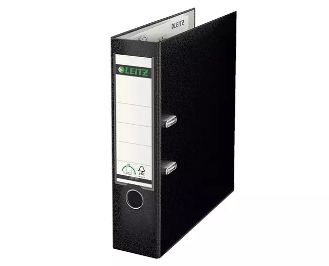 Mappi Leitz 180 PP A4/80mm musta - Mapit - 55982 - 1