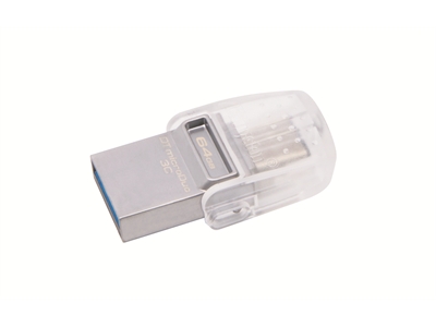 Muistitikku Kingston DataTraveler MD 3C 64GB USB-C - Muistitikut, CD-, DVD-levyt - 393732 - 1