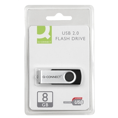 Muistitikku Q-Connect USB 2.0 32GB - Muistitikut, CD-, DVD-levyt - 393652 - 1