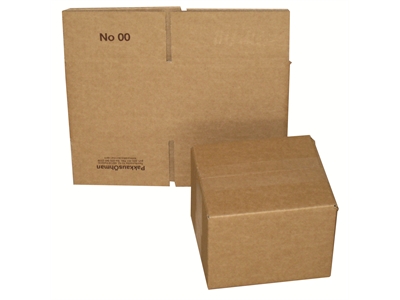 Pakkauslaatikko 160x140x115 mm aaltopahvi - Pahvilaatikot - 633012 - 1