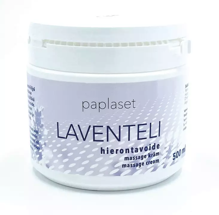 Paplaset Laventeli hierontavoide 500ml - Suojaliinat, pefletit, kasvopyyhkeet - 55122 - 1