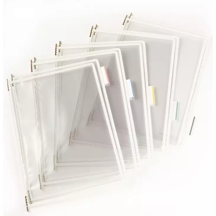 Pikahakutasku Tarifold 114002 A4 valkoinen 10 kpl - Selailutelineet, pikahakutelineet - 407712 - 2