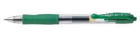 PILOT G-2 GEELIKYNÄ EXTRA FINE 0,5 VIHREÄ - Geelikynät - PLT166532 - 1