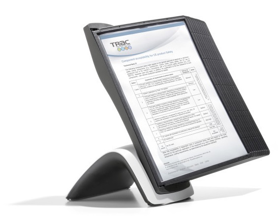 Selailuteline pöytämalli Sherpa Style A4 10 taskua - Selailutelineet, pikahakutelineet - 585501 - 2