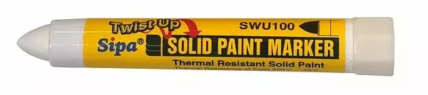 Solid Paint Marker maalikynä valkoinen - Merkkauskynät, -tussit - 1061852 - 1