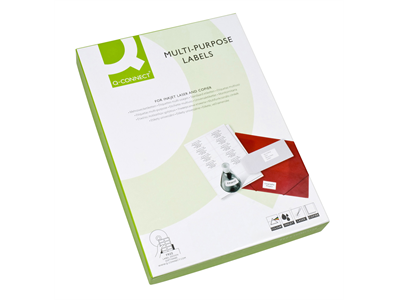 Tarra 21-jakoinen 100 kpl/pkt 63.5x38.1mm - Paperitarra-arkit A5, A4 - 225312 - 1