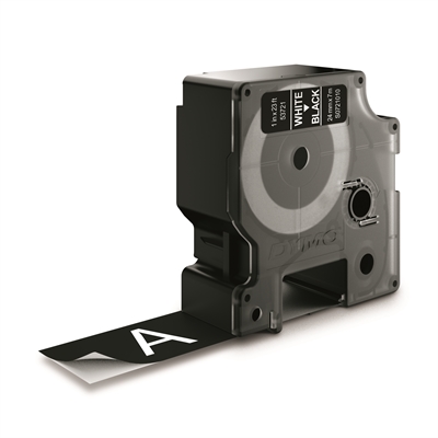 Tarrakasetti Dymo D1 45811 24mm musta/valkoinen - Dymo tarrakirjoittimet ja tarrateipit - 254142 - 1