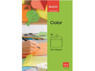 Tarrakuori Elco Color C6 ST Vihreä /10 - Kirjekuoret - 205012 - 1
