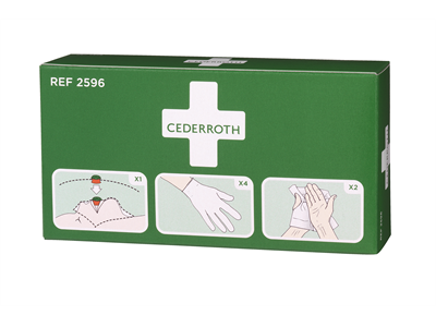 Tartuntasuojapakkaus Cederroth 2596 - Ensiapu, työsuojaus ja työterveys - 270002 - 1
