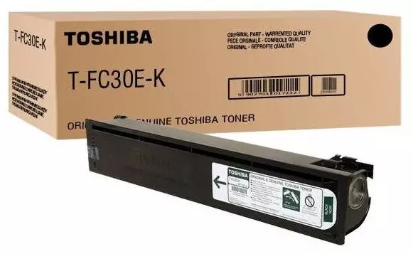 Toshiba Toner T-FC30EK / 6AJ00000282 Black Standard - Toshiba laserkasetit - 6AJ00000282 - 1