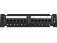 UTP Cat. 6 Patch panel,12port - Patch panels - PP-002 - 1