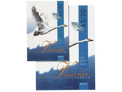 Vesivärilehtiö 140gA3/20 - Vihkot ja lehtiöt - 683612 - 1