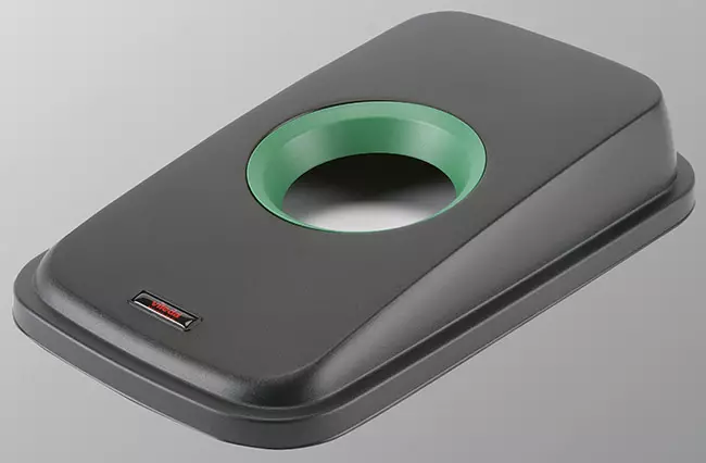 VILEDA GEO KANSI MUOVI MUSTA VIHREÄ - Paperikorit, roskakorit - 83062 - 1