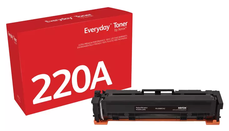 Xerox Everyday 220A musta 2000 s. - Hp laserkasetit - 006R05342 - 1
