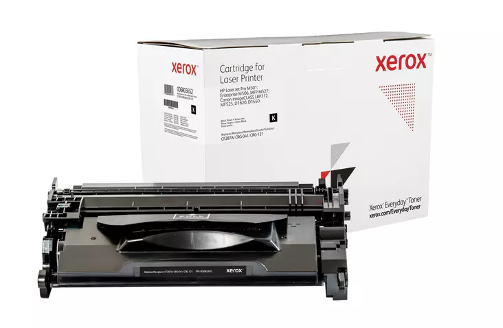 Xerox Everyday värikasetti HP 87A 9K musta - Hp laserkasetit - 006R03652 - 1