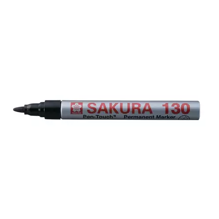 Huopakynä Sakura Pen-Touch 130 1,2 mm musta - Merkkauskynät, -tussit - 22923 - 1