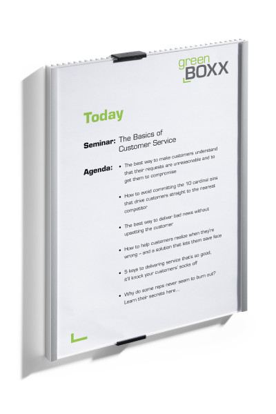 INFO SIGN taulu 210X297 mm Hopea - Infotaskut, julistekehykset - 480623 - 1