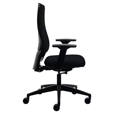Interstuhl 152II työtuoli ergonominen korkeaselkäinen musta - Työtuolit - 10452793 - 2