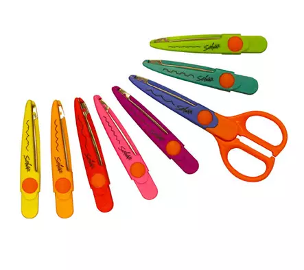 Kuviosakset Scriva 8-in-1 - Sakset, paperiveitset - 55243 - 1