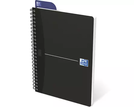 Muistikirja kierre Oxford Smart Black A5/90 7mm viivat - Muisti- ja konttorikirjat - 82543 - 1