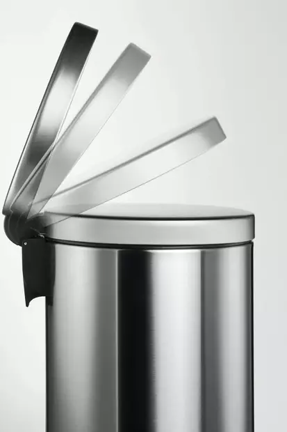 Polkuroska-astia Durable 12L teräs - Paperikorit, roskakorit - 340123 - 6