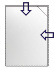 Tarratasku A4 INFO 2 sivua auki, kirkas, irtoava liima - Muovi- ja kansiotaskut - 114043 - 1