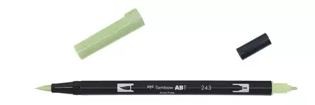 Tombow ABT Dual Brush 243 mint - Taidekynät - TOM11243 - 1
