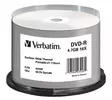 DVD-R levy Verbatim 4,7GB 16x, lämpötulostettava, purkkipkt - Muistitikut, CD-, DVD-levyt - 60043 - 1