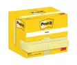 Post-it® viestilappu 38 x 51mm keltainen, 12 nidettä - Viestilaput, muistilaput, kuutiot - 7100290163 - 1