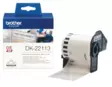 Brotherin alkuperäinen DK22113-rullatarra, musta/läpinäkyvä, 62 mm - Brother tarrakirjoittimet ja tarrateipit - DK-22113 - 2