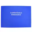 Ajopäiväkirja186 A5L/32 vapaa autoetu - Kirjoituspaperit ja lomakkeet, kortistot - 394773 - 1