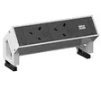 DESK2 - 2xUK (3.15A 45°) - Table Connection - 902.213 - 1