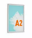 Durable Snapkehys alumiini A2 hopea - Infotaskut, julistekehykset - 500823 - 1
