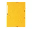 Exacompta kulmalukkokansio A4 400g läpillä keltainen - Kansiot - 62883 - 1