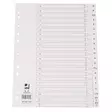 Hakemisto Q-Connect A4 A-Ö kartonki valkoinen - Hakemistot, rekisterit - 218003 - 1