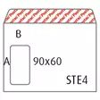Isoikkunakuori E4 Postac STAH 90x60 95g/m2 valk/500 220x312 - Kirjekuoret - 240163 - 2