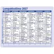 Kalenteri 2027 Lompakkotiima - Taulukkoalmanakat - 10173 - 1