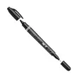 Markal Dura Ink Dual Tip Black - Merkkauskynät, -tussit - MAR96283 - 1