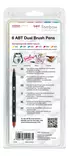 Tombow ABT Dual Brush 6P-3 Tattoos (6) - Taidekynät - TOM11063 - 2