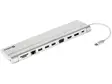 USB-C All-in-1 Docking Station, Silver - USB jakajat - 136-23 - 1