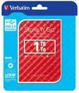 Verbatim Store 'n' Go 1TB kovalevy pun - Lukijat ja massamuistit - VER53203 - 4