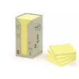 Viestilappu Post-it Eko 654 76X76mm keltainen/16 kpl pkt - Viestilaput, muistilaput, kuutiot - 236693 - 2