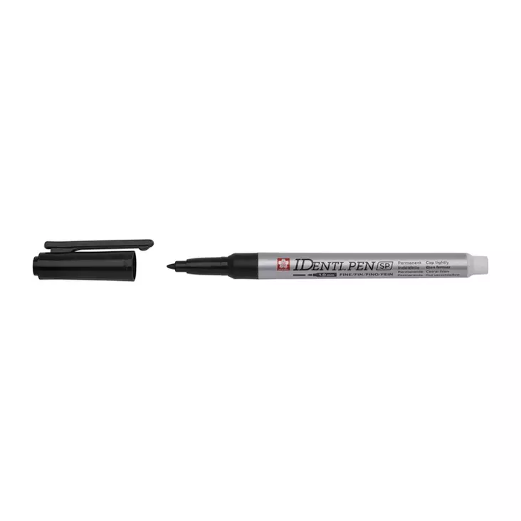Merkintäkynä Sakura Identi-Pen fine 1,2 mm musta - Merkkauskynät, -tussit - 13343 - 1