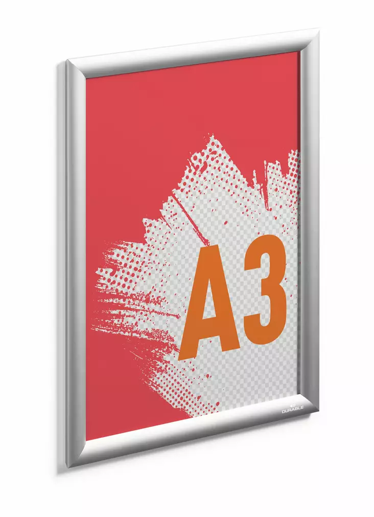 Durable Snapkehys alumiini OUTDOOR A3 - Ulkomainostelineet ja tarvikkeet - 503423 - 1