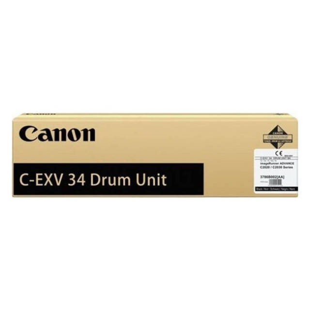 Canon C-EXV 34 musta rumpu 43000s. - Canon kopiokonekasetit - 3786B003 - 1